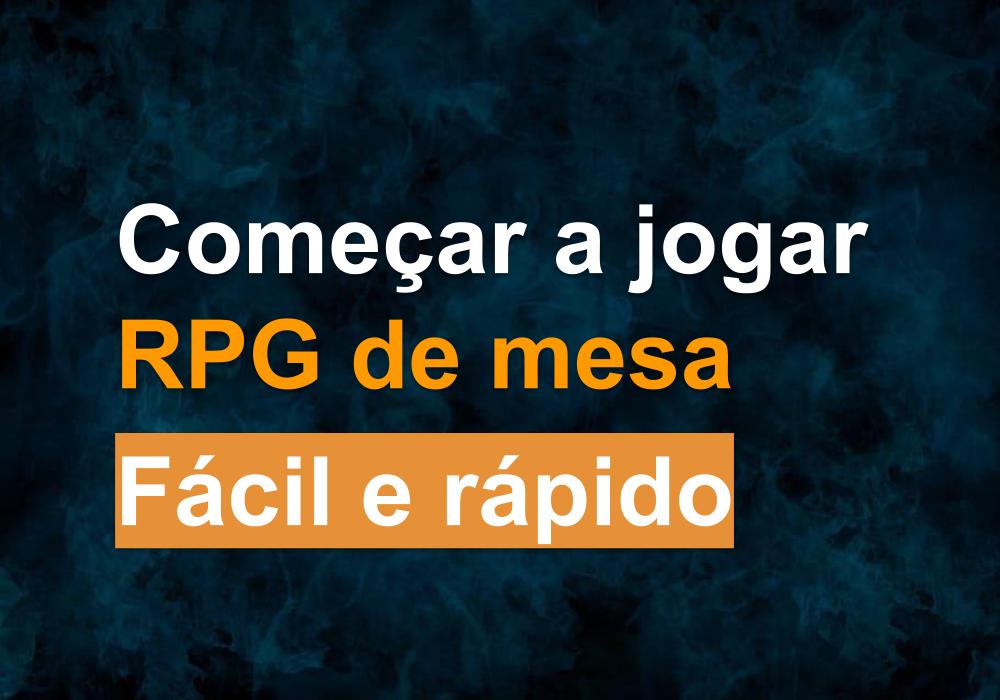 COMO JOGAR E ORGANIZAR RPG DE MESA ONLINE 