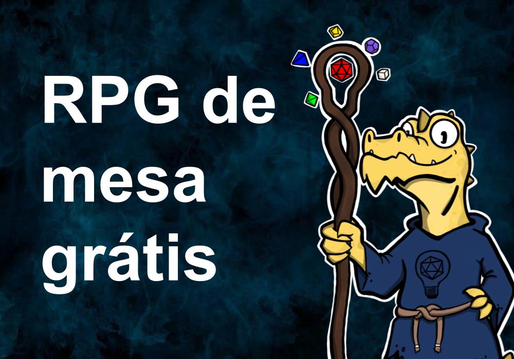 Mais de 200 Jogos Gratuitos de RPG de Mesa em Português para Download em  PDF​