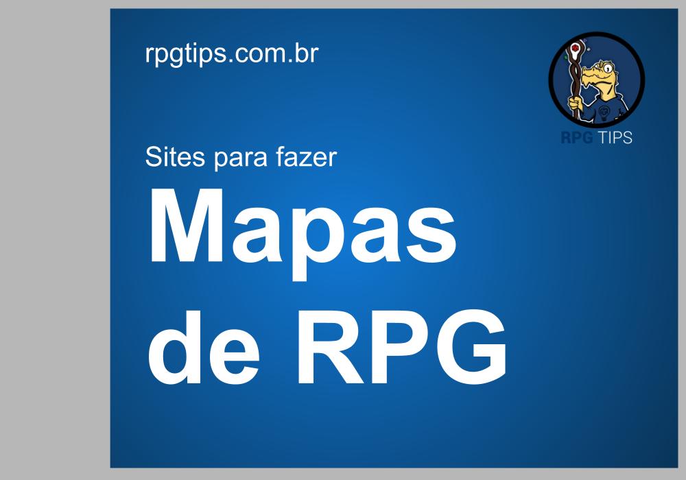 sites para fazer mapa de rpg