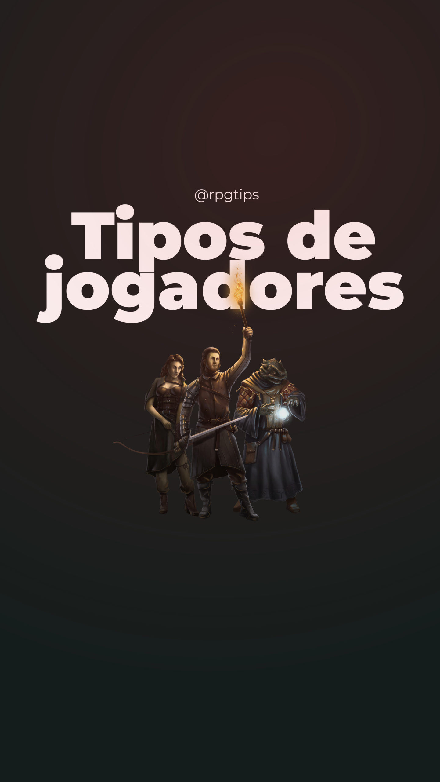 Tipos de jogadores de RPG de mesa